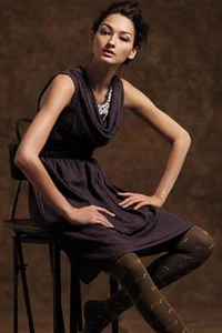 Rare! XS Anthropologie Ric Rac "Waffle Weave Dress" - Picture 1 of 6