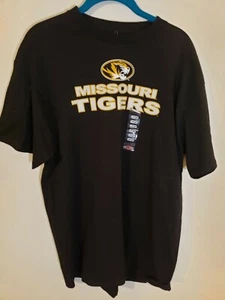 NWT Majestic Missouri Tigers Black Momentous Short Sleeve T Shirt - 17252439 - Picture 1 of 9
