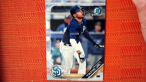 2019 Bowman Chrome Fernando Tatis Jr BCP-25 San Diego Padres - Picture 1 of 2