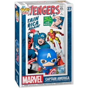 Figura POP Comic Cover Marvel Avengers Capitan America - Imagen 1 de 2