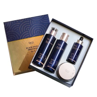 Dr.G Juego de Cuidado de la Piel de Caracol Negro (Tóner y Emulsión y Suero y Crema) K-Beauty Foto 1 de 4