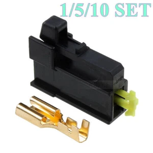 1 Pin/Wege Kfz Hupe Stecker Stecker Kit für Toyota Camry Highlander Corolla - Bild 1 von 3