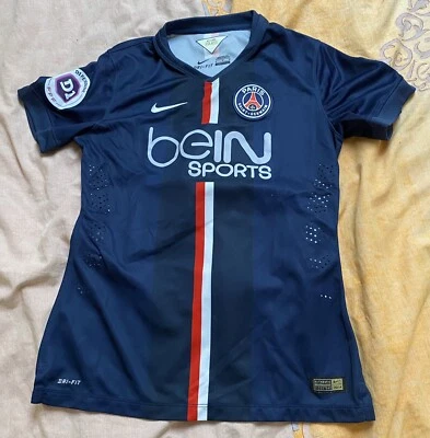 Maillot Psg 2014 Kenza Dali porté Taille M - Photo 1/4