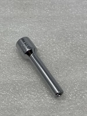 E5 SK Hand Tools 44955, 1/4" Drive Metric Deep Female Inverted Torx Socket, USA - Image 1 of 4