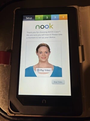 Tablet Barnes & Noble Nook 8 GB, Wi-Fi, 7 pulgadas - plateada Foto 1 de 4