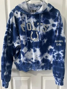 nfl indianapolis colts tie dye hoodie Sz Medium Blue - Picture 1 of 3