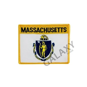 Massachusetts State Patch / Massachusetts Flagge / Bügelbild - Bild 1 von 1