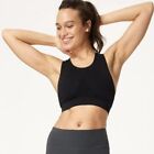 Sweaty Betty Nwt Stamina Workout Sports Bra Racerback Black Pullover Size Xs