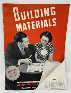 Vintage 1942 Gordon Van Tine Baustoffkatalog - Bild 1 von 17