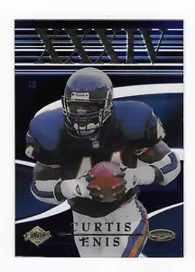1999 Collector's Edge Masters Quest Curtis Enis Chicago Bears #Q3 2882/3000 - Picture 1 of 2