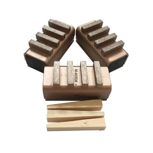 EDCO Classic Style Diamond Grinding Blocks for Floor Grinders, #40/50, 3-Pack - Picture 1 of 1