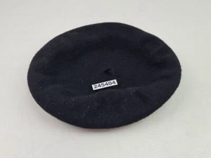 Barett-Mütze Esco Gr. 57 Damen Mode Fashion Kopfbedeckung schwarz 50-60s #245404 - Bild 1 von 12