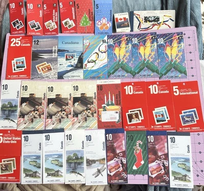 32 Canada Stamp Booklets - Image 1 of 4