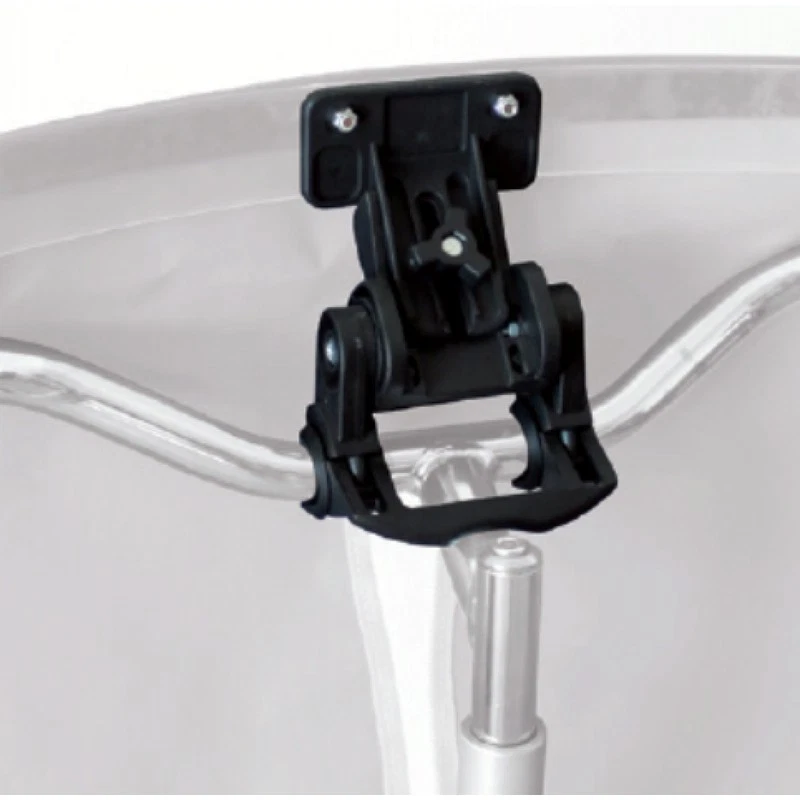 Suporte de montagem para pára-brisa para guidão de bicicleta CVA161 BELLELLI transporte bim - Imagem 1 de 1