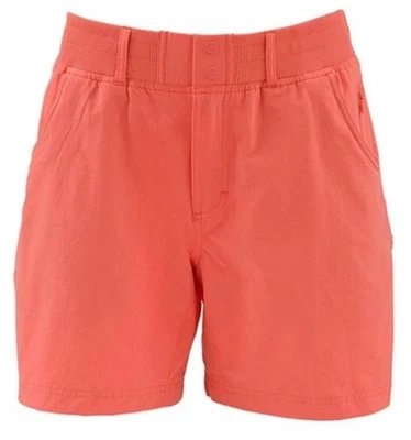 Simms Pesca Mujer Drifter Corto M -Coral - Secado Rápido Pesca/Viaje/Senderismo NUEVO Foto 1 de 4