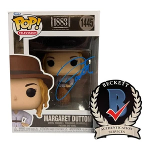 FAITH HILL SIGNED AUTOGRAPH 1883 FUNKO POP 1445 BECKETT BAS MARGARET DUTTON - Picture 1 of 2