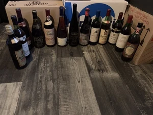 13xVintage Wein Likör Barolo 84 Chianti 85 Squinzano Riserva 67 Cuvée 89 Château - Bild 1 von 23