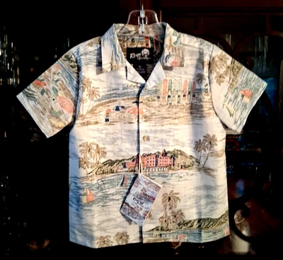 Reyn Spooner Niño "WAIKIKI NOSTALGIA" NUEVO CON ETIQUETAS Color-Océano Niño Set 3T Foto 1 de 4