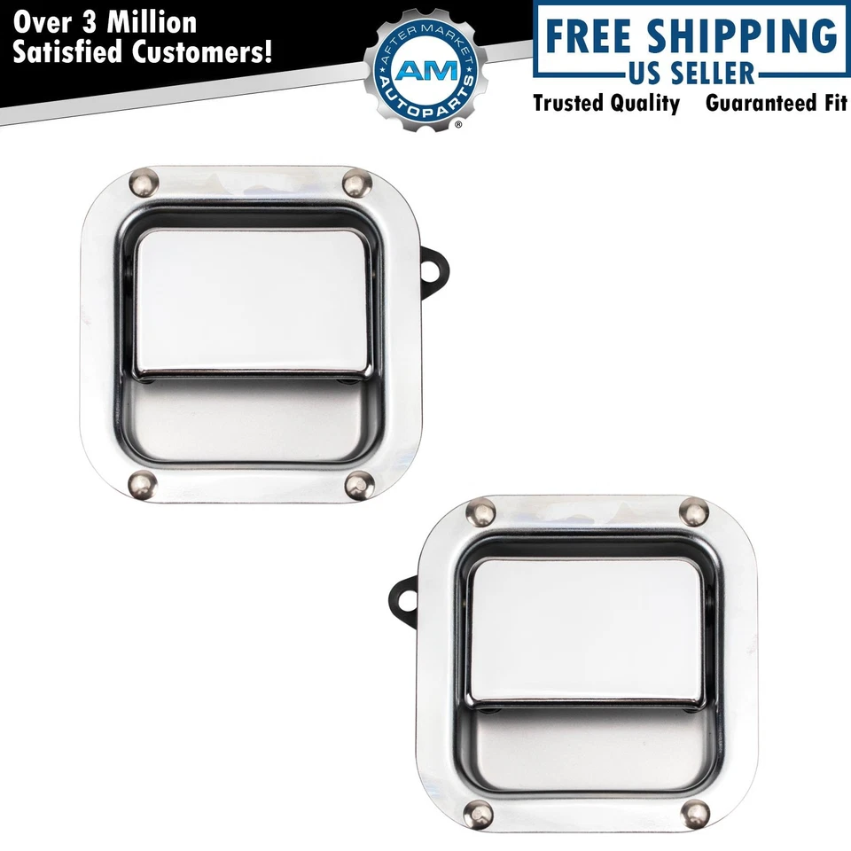 Juego de 2 manijas de puerta interiores delanteras laterales derecho y derecho para Kenworth Foto 1 de 4