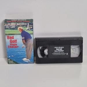 Bad Golf Made Easier – VHS with Box – Used – Very Good – 1993 Leslie Nielsen - Picture 1 of 5