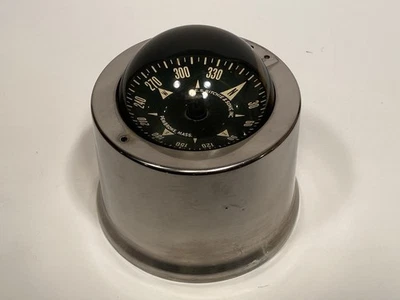 Brújula marina llena de líquido vintage de 5" E.S.Ritchie & Sons, INC. Pembroke, Mass Foto 1 de 4