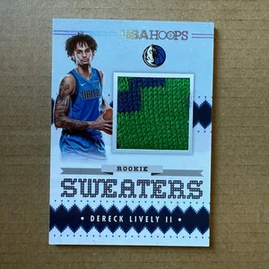 2023-24 NBA Hoops Rookie Sweaters Dereck Lively II Mavericks RSW-DLV - Picture 1 of 2