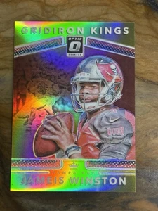 2017 Panini Donruss Optic Football Jameis Winston Gridiron Kings Gold /10 RARE - Picture 1 of 2