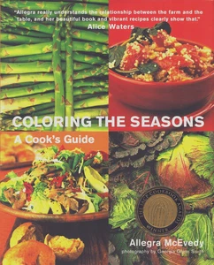 Coloring the Seasons Allegra McEvedy Cookbook Illustrated HCDJ New IACP Winner - Imagen 1 de 1
