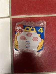 VTG McDonald’s Littlest Pet Shop Toy Figure #4 Tiger Happy Meal 1996 NEW NIP - Picture 1 of 5