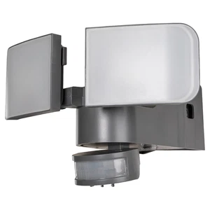 LED Batterie Strahler mit Bewegungsmelder Leuchtdauer- 10-60 Farbe Grau - Bild 1 von 1