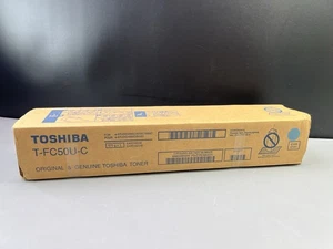 Toshiba T-FC50U-C Tonerkassette Cyan - Original Toshiba Neu Versiegelt - Bild 1 von 4