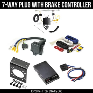 DrawTite 7-Way Trailer Wiring + Brake Control For 22-25 Mazda CX-5 23-25 CX-50 - Picture 1 of 16