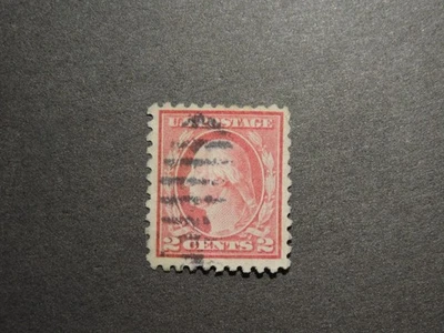 US Stamp Scott # 463 George Washington 2 Cent Cent Carmine NH - Image 1 of 3