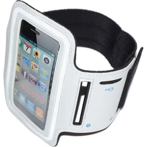 Armband Run Case Custodia Da Braccio Taglia I4 White Per Lg Optimus Mach Lu3000 - Foto 1 di 9