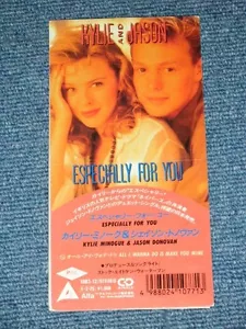 KYLIE MINOGUE & JASON DONOVAN Japan 1988 Tall 3" CD Single ESPECIALLY FOR YOU - Imagen 1 de 5
