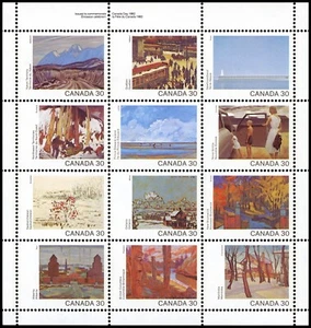 Canada Stamps Full Pane of 16, Canada Day, #966a MNH - Picture 1 of 1