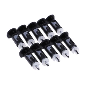 10 pièces 775 CPU support dissipateur thermique broches plastique poussoir vis refroidissement ventilateur montage cW YZ - Photo 1/10