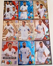 PANINI ADRENALYN XL ENGLAND 2018 99-126 + limited editions World cup 2018