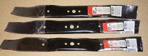 (3 Set) Poulan Pro HOP 21 Inch Standard & Mulching Blade 189028 165883 175064 - Picture 1 of 4