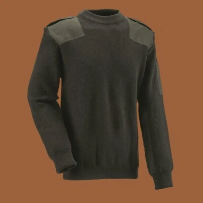 SUÉTER DE LANA COMANDO EDICIÓN MILITAR HOLANDESA RESISTENTE CLIMA FRÍO NUEVO EN BOLSA Foto 1 de 4