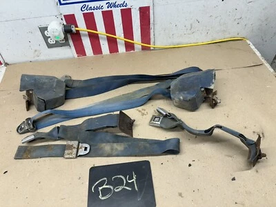 1981 1987 K5 K20 Chevrolet Truck C10 K10 Seat Belts Belt Set Retractor SEATBELTS - Image 1 of 4