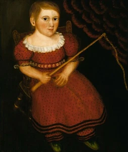 Milton W. Hopkins : "Samuel Warren Holland, Aged Two" (1800s) — Fine Art Print - Picture 1 of 7