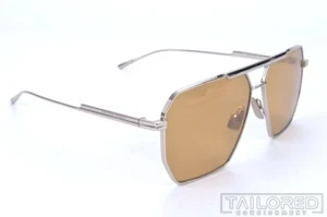 Bottega Veneta BV1012S silbernes Gestell 60-13-145 XL Herren Piloten Luxus Sonnenbrille - Bild 1 von 5