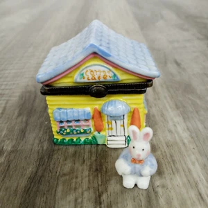 Baratija de porcelana con bisagras para café de zanahoria con conejo - Imagen 1 de 11