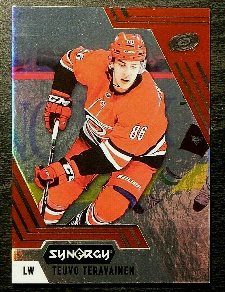 2020-21 20/21 Synergy RED BOUNTY CODES #44 Teuvo Teravainen Carolina Hurricanes - Image 1 of 2
