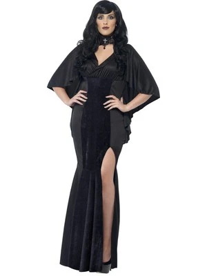 Halloween Ladies Curves Vampire Costume - Image 1 of 2
