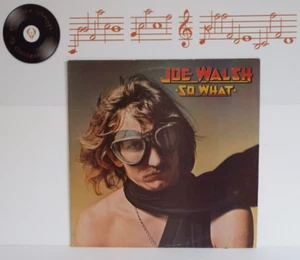 Joe Walsh So What Vinyl LP + Inner Sleeve A1U B1U Pressing - EX - Picture 1 of 4
