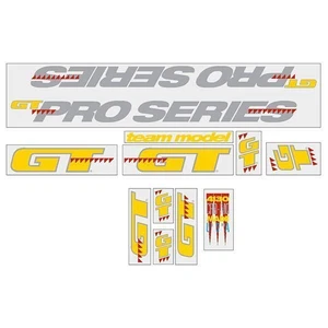1990 GT BMX - Pro Series - For Black and Blue frame decal set - Picture 1 of 1