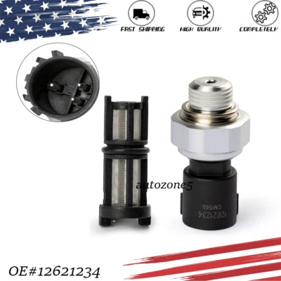 Sensor de presión de aceite 12673134 para Chevrolet Silverado 09-17 con filtro 917-143 Foto 1 de 4