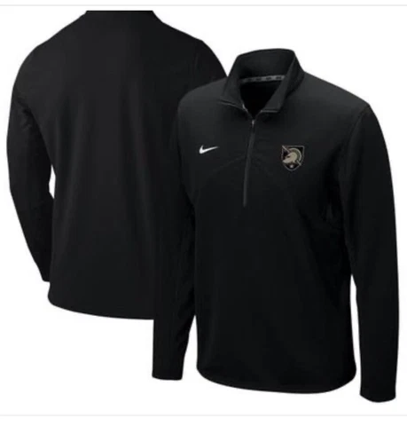 MENS Army Black Knights Nike 1/4 Zip Pullover Jacket XL  BLACK NWT MSRP $75 J55 Cover